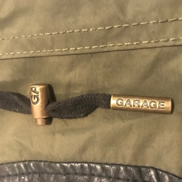 Garage Women Green/Black Bomber Jacket  XS - Picture 10 of 16